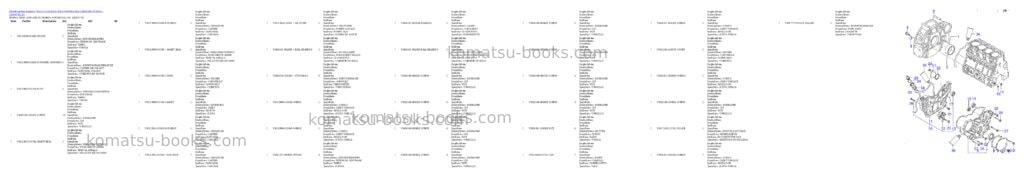 Komatsu wa115-3 35 km/h wa115h30051-wa115h30180 / h30181 - up Parts catalog cover Page 8 Komatsu wa115-3 35 km/h wa115h30051-wa115h30180 / h30181 - up Parts catalog cover Page 8