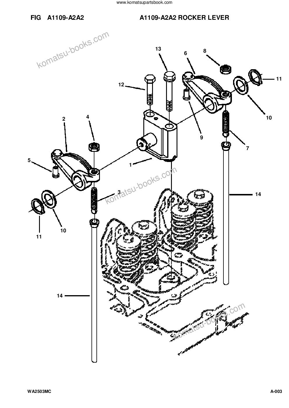 Komatsu wa250-3mc s/n a71001-up Parts catalog cover Page 5 Komatsu wa250-3mc s/n a71001-up Parts catalog cover Page 5