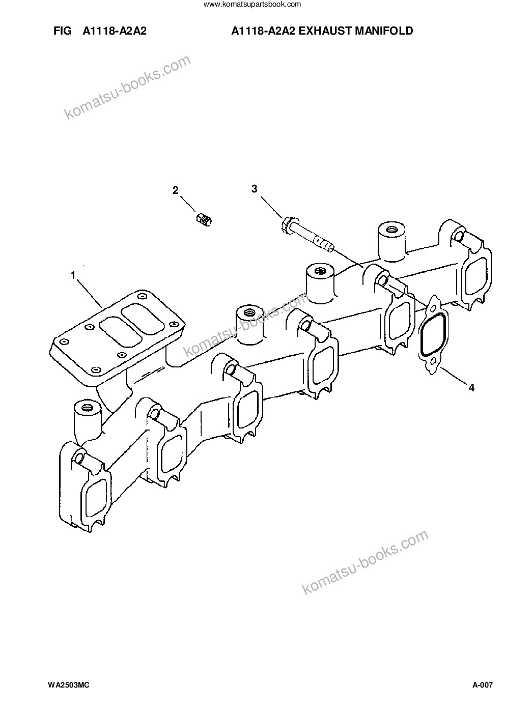 Komatsu wa250-3mc s/n a71001-up Parts catalog cover Page 9 Komatsu wa250-3mc s/n a71001-up Parts catalog cover Page 9