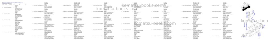 Komatsu wa270-3 active s/n wa270h20051-h21037 Parts catalog cover Page 4 Komatsu wa270-3 active s/n wa270h20051-h21037 Parts catalog cover Page 4