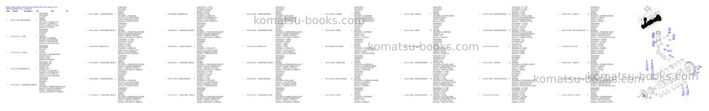 Komatsu wa270-3 active s/n wa270h21038 - up Parts catalog cover Page 4