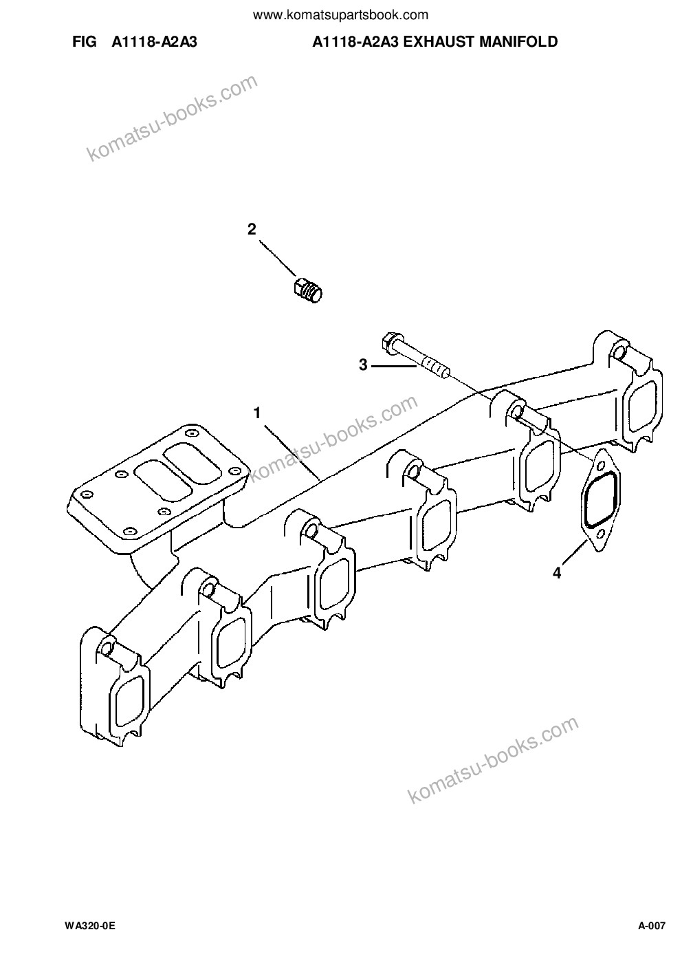Komatsu wa320-5l s/n a32001-up Parts catalog cover Page 9 Komatsu wa320-5l s/n a32001-up Parts catalog cover Page 9
