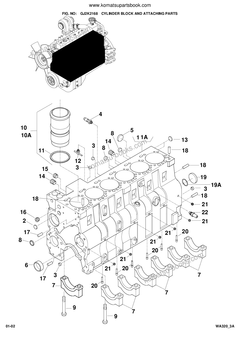 Komatsu wa320-3 active s/n wa320h20561 - up Parts catalog cover Page 9 Komatsu wa320-3 active s/n wa320h20561 - up Parts catalog cover Page 9