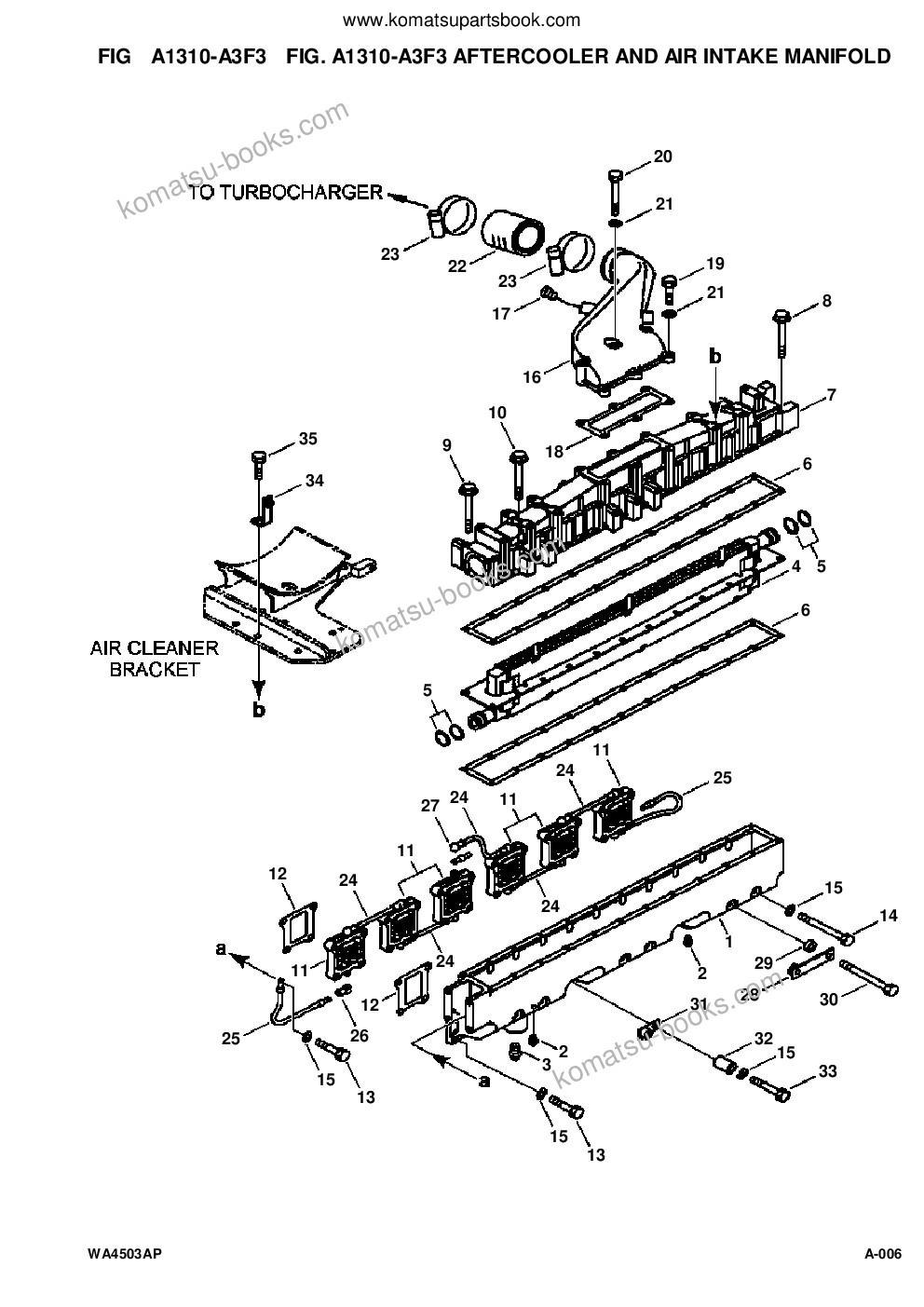 Komatsu wa450-3mc s/n a31001-up Parts catalog cover Page 9 Komatsu wa450-3mc s/n a31001-up Parts catalog cover Page 9
