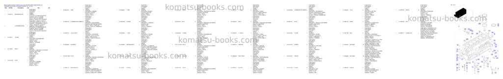 Komatsu wa470-3 active s/n wa470h20669-h20941 Parts catalog cover Page 3
