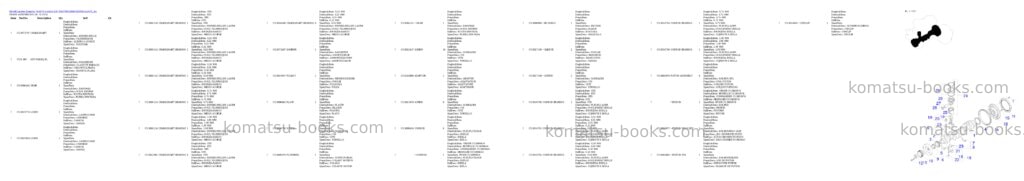 Komatsu wa470-3 active s/n wa470h20669-h20941 Parts catalog cover Page 4