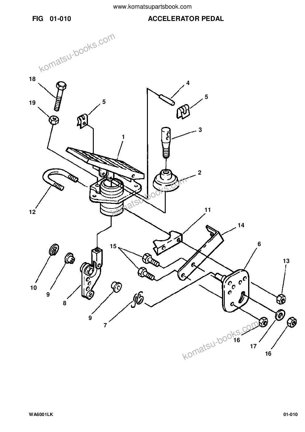 Komatsu wa600-1l s/n a10391-up Parts catalog cover Page 10 Komatsu wa600-1l s/n a10391-up Parts catalog cover Page 10