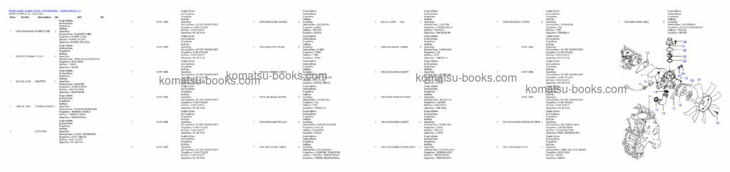 Komatsu wa65-3 Catálogo de piezas cover Page 10 Komatsu wa65-3 Catálogo de piezas cover Page 10