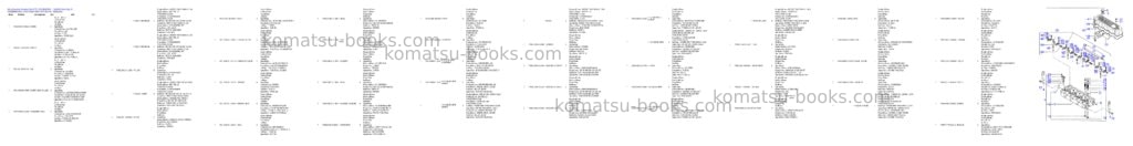 Komatsu wa65pt-3 s/n ha050051 - ha050074 Parts catalog cover Page 5