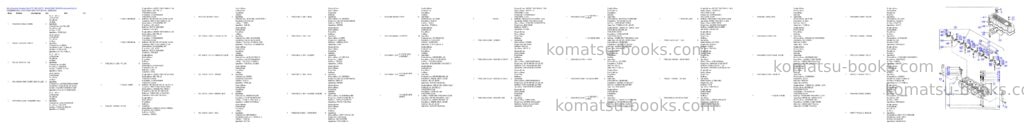 Komatsu wa65pt-3 ha050075 - ha0500108 / h30109 and up Parts catalog cover Page 5 Komatsu wa65pt-3 ha050075 - ha0500108 / h30109 and up Parts catalog cover Page 5