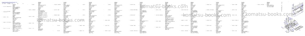 Komatsu wa90-1 20f s/n 372020051 and up Parts catalog cover Page 6 Komatsu wa90-1 20f s/n 372020051 and up Parts catalog cover Page 6