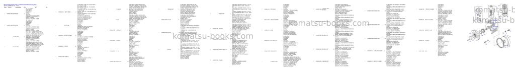 Komatsu wa90-1s 20fs s/n 372020401 and up Parts catalog cover Page 5 Komatsu wa90-1s 20fs s/n 372020401 and up Parts catalog cover Page 5