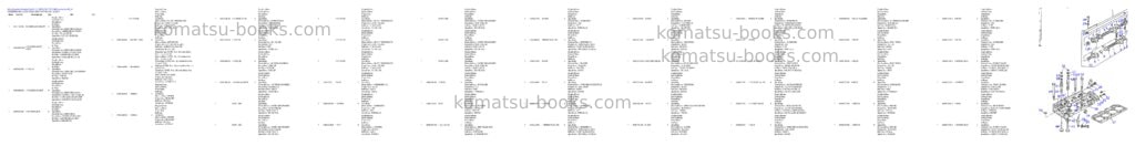 Komatsu wa90-1s 20fs s/n 372020401 and up Parts catalog cover Page 6 Komatsu wa90-1s 20fs s/n 372020401 and up Parts catalog cover Page 6