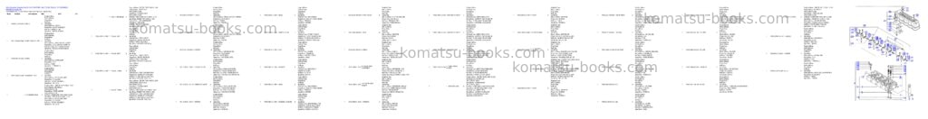Komatsu wa90-3 s/n ha970051-ha970238; wa95-3 s/n ha980051-ha980375 Parts catalog cover Page 5 Komatsu wa90-3 s/n ha970051-ha970238; wa95-3 s/n ha980051-ha980375 Parts catalog cover Page 5