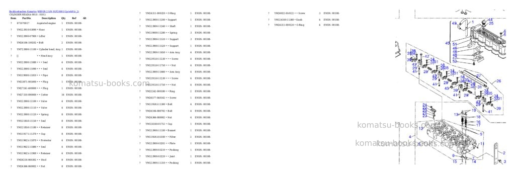 Komatsu wb91r-2 s/n 91f20001-up Parts catalog cover Komatsu wb91r-2 s/n 91f20001-up Parts catalog cover