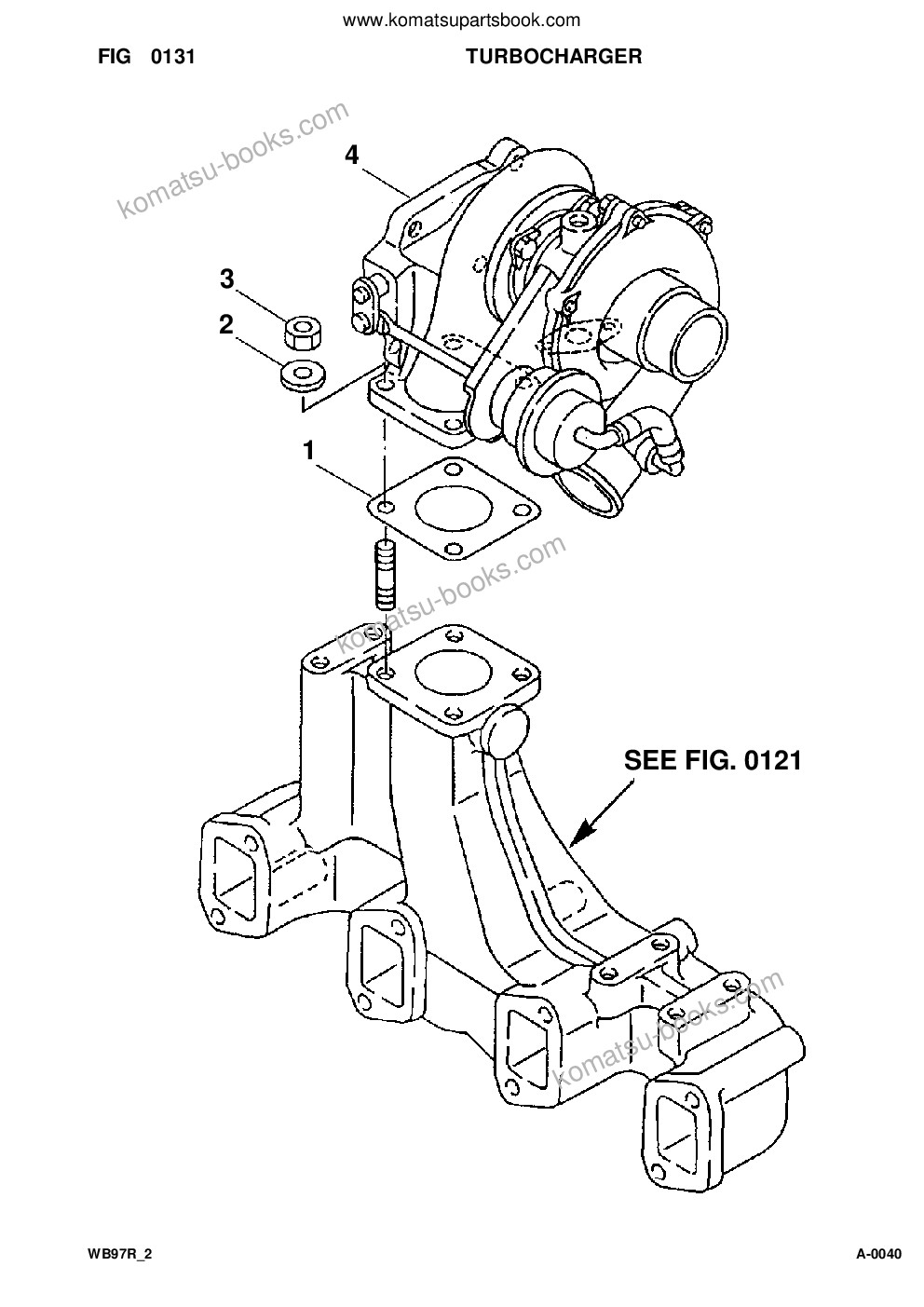 Komatsu wb97r-2 s/n 97f20001-up Parts catalog cover Page 9 Komatsu wb97r-2 s/n 97f20001-up Parts catalog cover Page 9