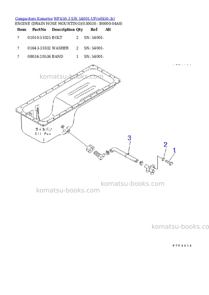 Komatsu wf450-3 s/n 54001-up for komatsu hanomag germany Parts catalog cover Page 2 Komatsu wf450-3 s/n 54001-up for komatsu hanomag germany Parts catalog cover Page 2