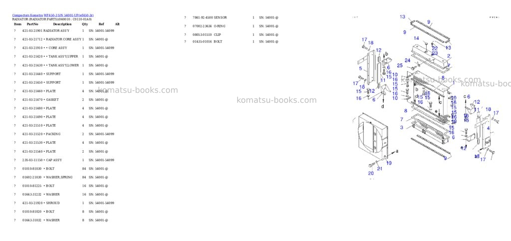 Komatsu wf450-3 s/n 54001-up for komatsu hanomag germany Parts catalog cover Page 5 Komatsu wf450-3 s/n 54001-up for komatsu hanomag germany Parts catalog cover Page 5