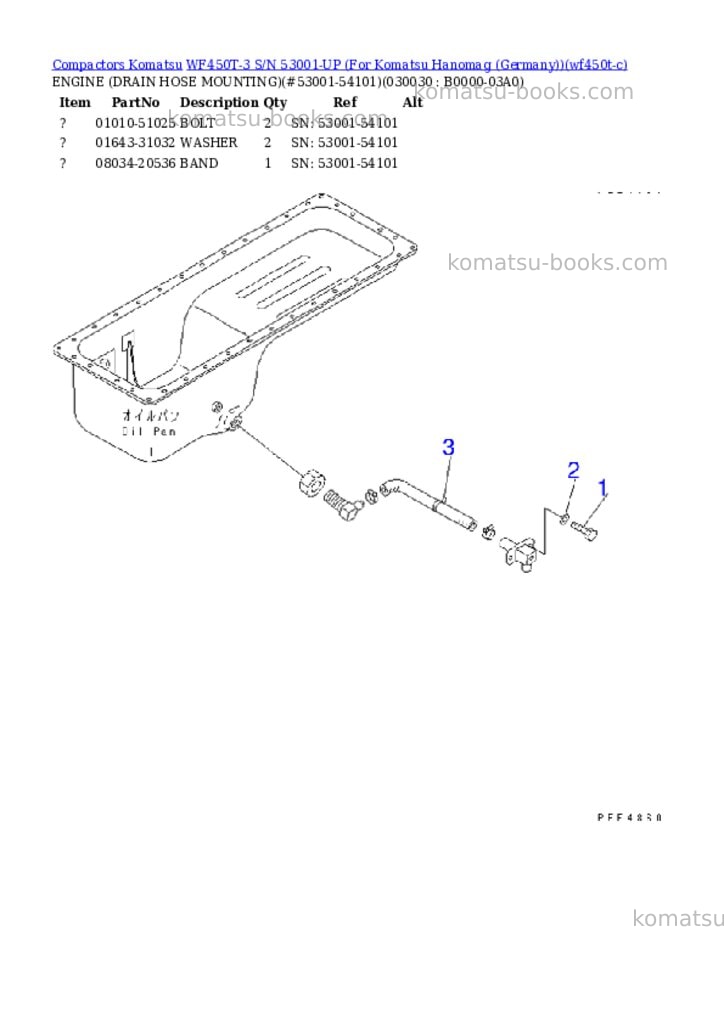 Komatsu WF450T-3 S/N 53001-UP (For Komatsu Hanomag (Germany)) Parts catalog cover Page 2 Komatsu WF450T-3 S/N 53001-UP (For Komatsu Hanomag (Germany)) Parts catalog cover Page 2