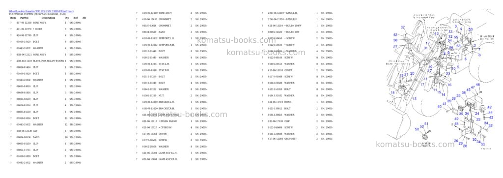 Komatsu wr11ss-1 s/n 29005-up Parts catalog cover Page 8