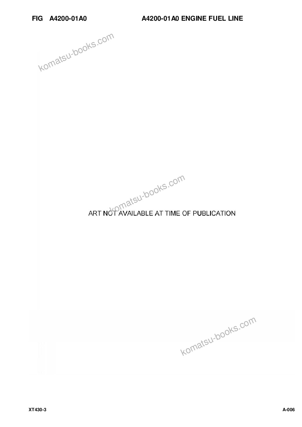 Komatsu xt430-3 s/n a1101-up Parts catalog cover Page 7 Komatsu xt430-3 s/n a1101-up Parts catalog cover Page 7