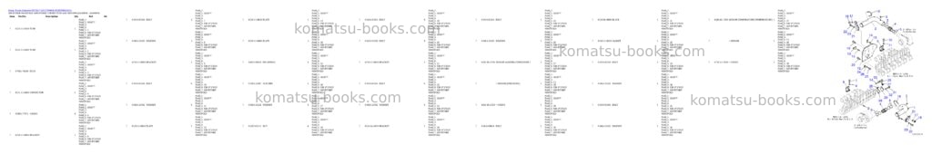 Komatsu HD785-7 S/N Y700001-UP Parts catalog cover Page 3