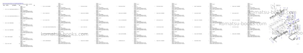 Komatsu HD785-7 S/N Y700001-UP Parts catalog cover Page 5