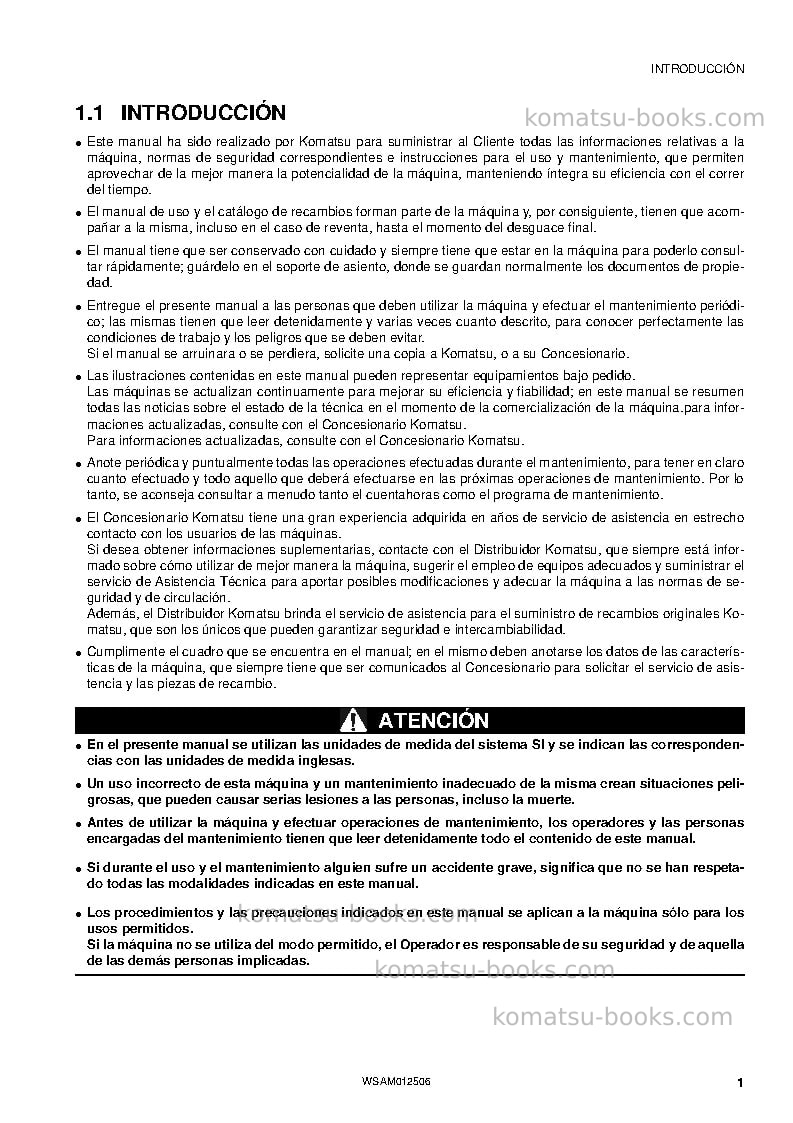 Komatsu pc26mr-3ita Manual de operación cover Komatsu pc26mr-3ita Manual de operación cover