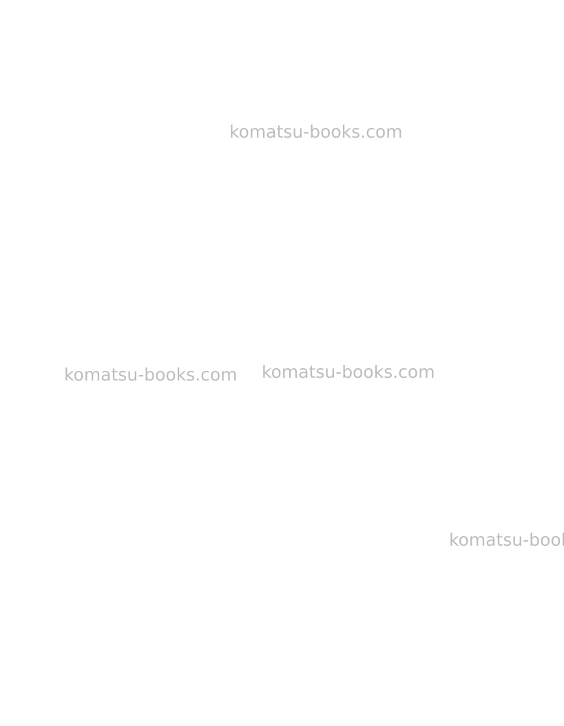 Komatsu wa500-1jpn-le Operation manual cover Page 2 Komatsu wa500-1jpn-le Operation manual cover Page 2