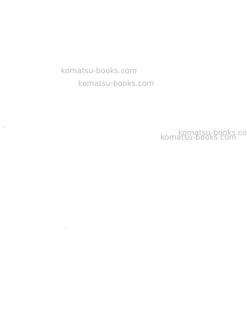 Komatsu wa500-1jpn-lc Operation manual cover Page 2