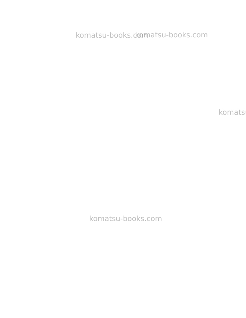 Komatsu wb97s-5ita-tier 3 Operation manual cover Page 2 Komatsu wb97s-5ita-tier 3 Operation manual cover Page 2
