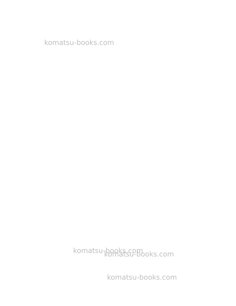 Komatsu 830e-1usa-ac Operation manual cover Page 2