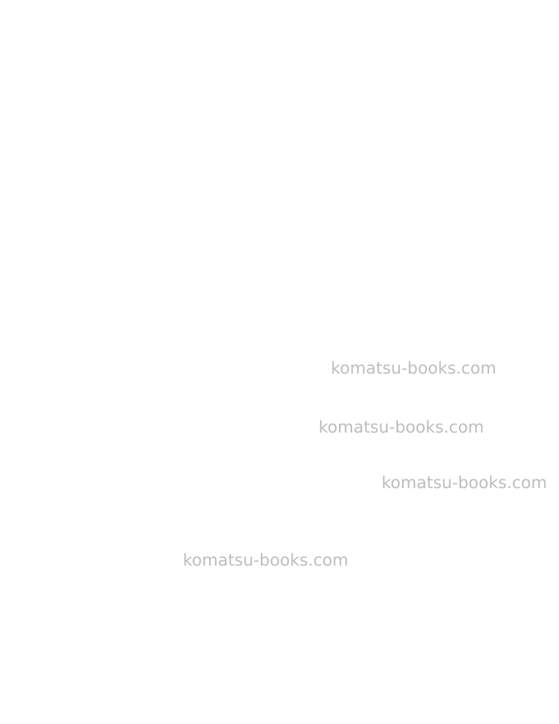 Komatsu 930e-4usa-se Field assembly manual cover Page 2 Komatsu 930e-4usa-se Field assembly manual cover Page 2