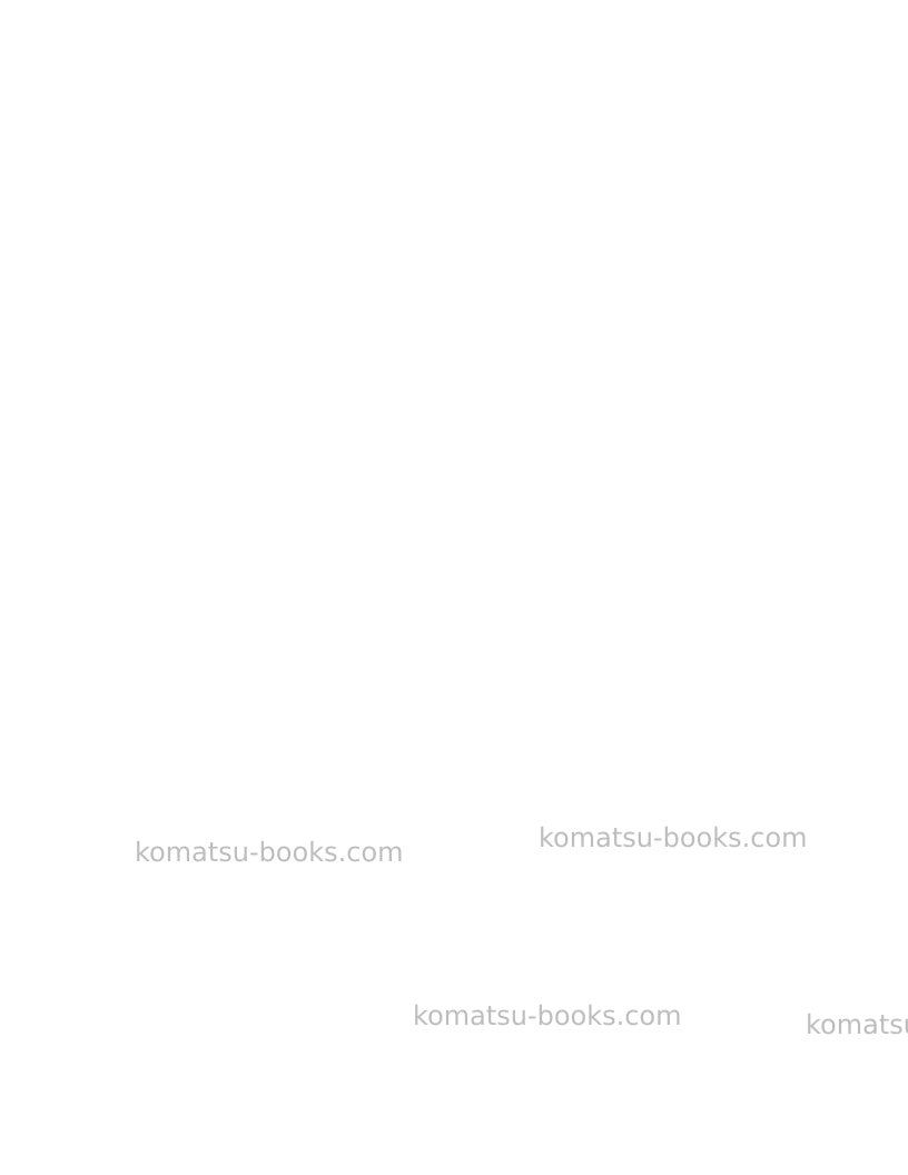 Komatsu 830e-1usa-ac Field assembly manual cover Page 2 Komatsu 830e-1usa-ac Field assembly manual cover Page 2