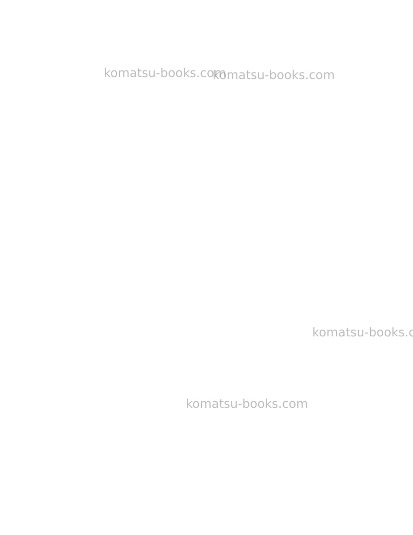 Komatsu 830e-1usa-ac Field assembly manual cover Page 2 Komatsu 830e-1usa-ac Field assembly manual cover Page 2