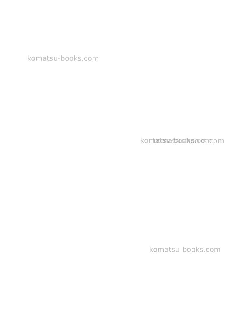 Komatsu 930e-2usa-3 Repair & maintenance cover Page 2