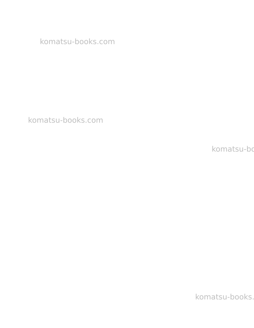 Komatsu 930e-2usa-3 Repair & maintenance cover Page 2