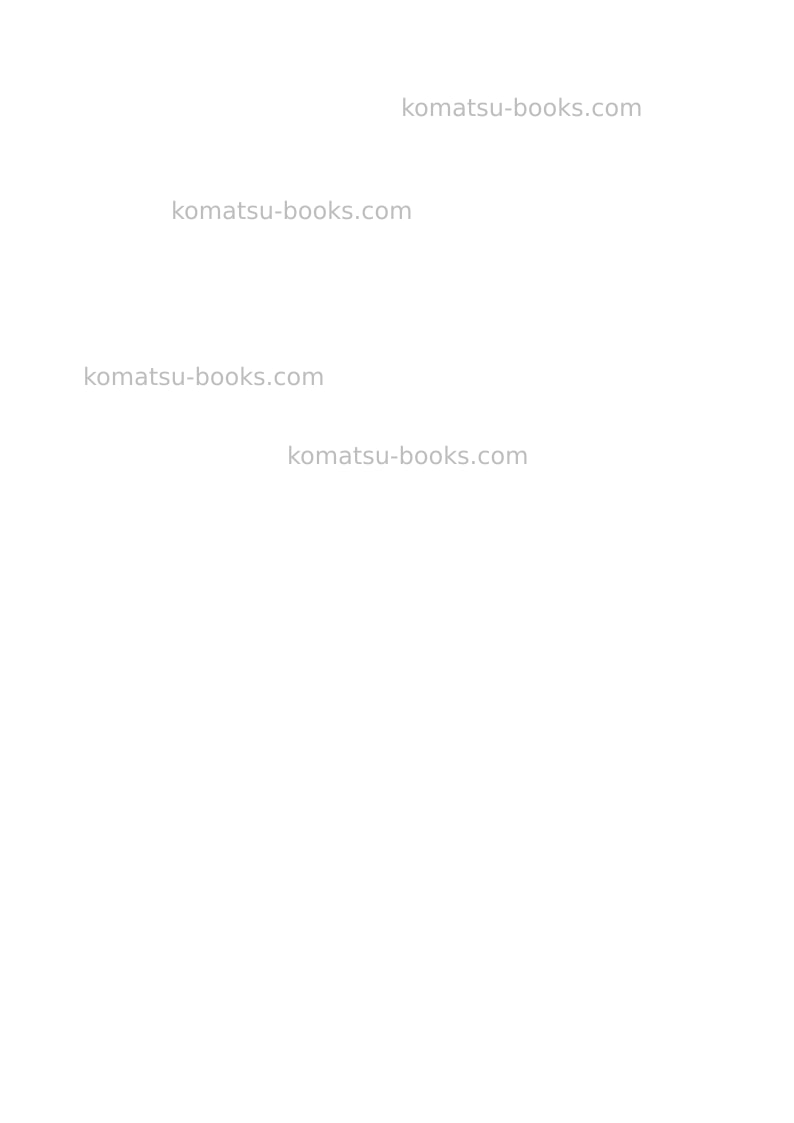 Komatsu wa500-7usa Repair & maintenance cover Page 2