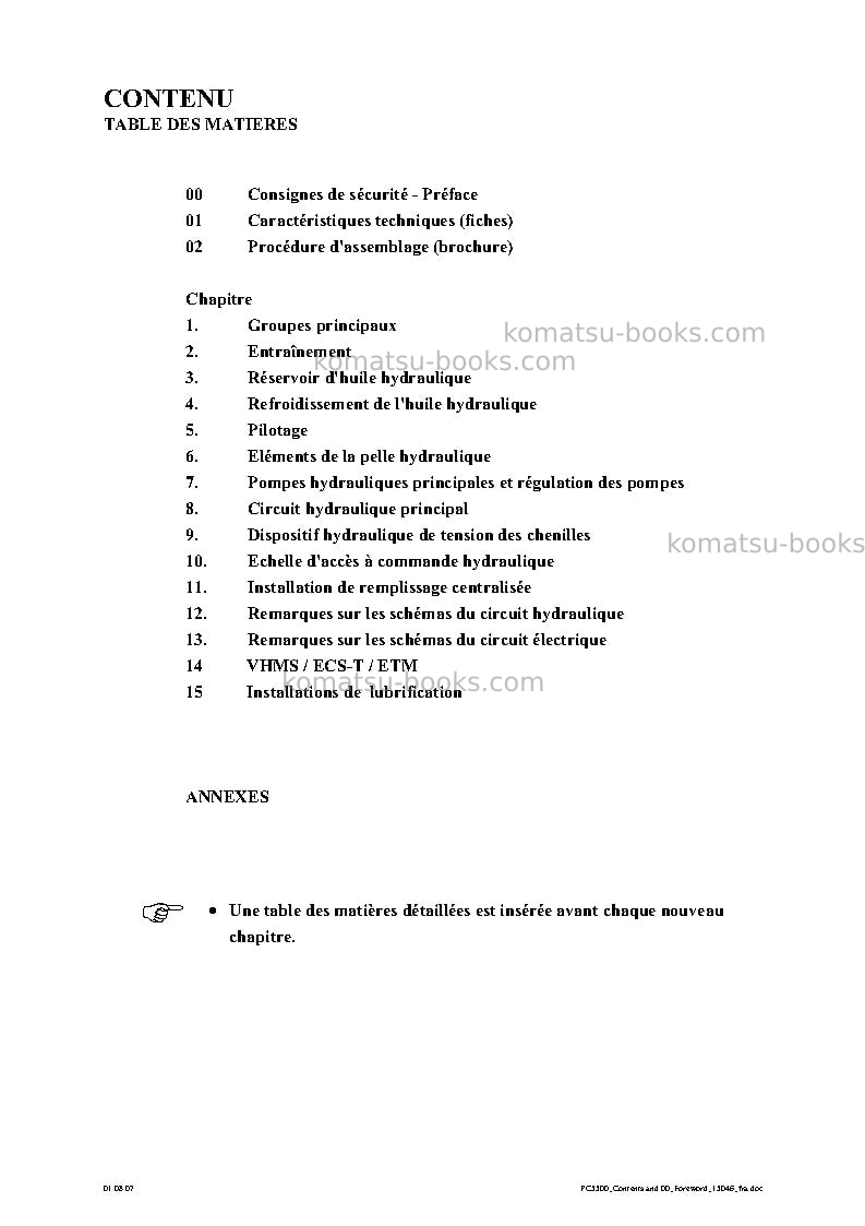 Komatsu pc5500-6deu Réparation et maintenance couverture Page 2 Komatsu pc5500-6deu Réparation et maintenance couverture Page 2
