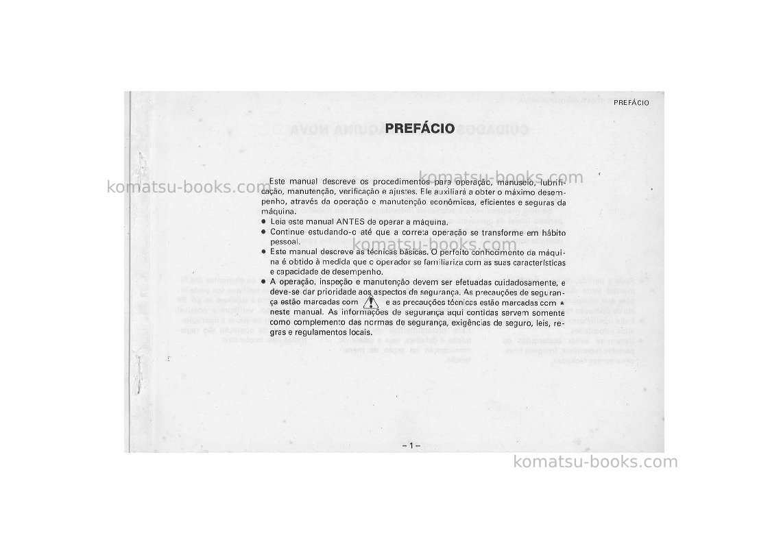 Komatsu gd523r-1jpn Manual de operação capa Página 2