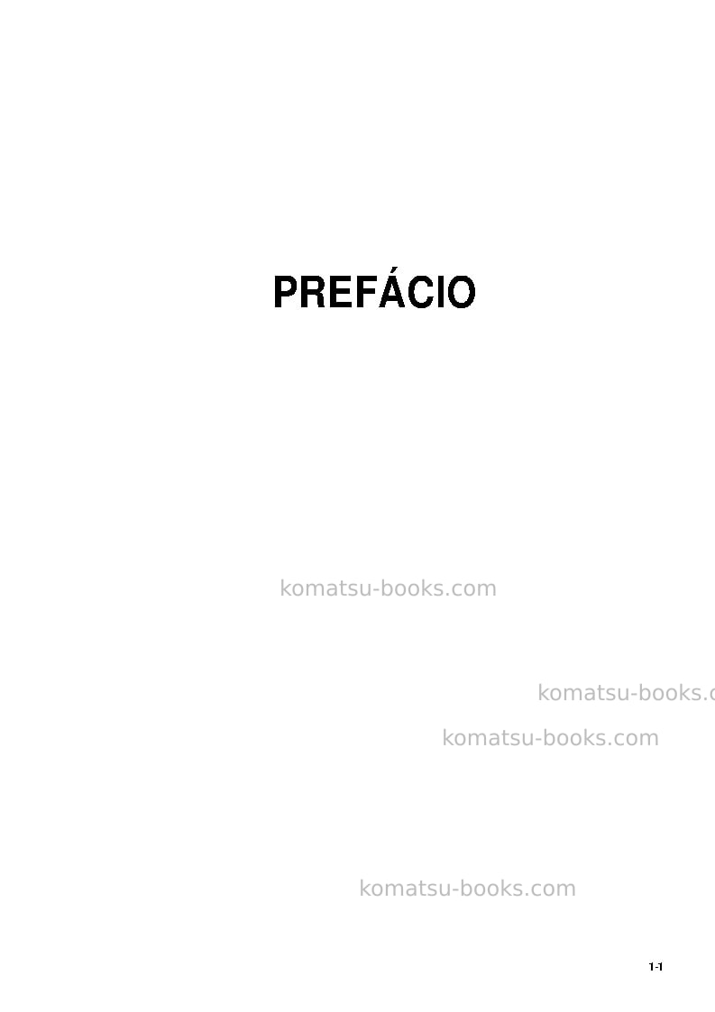 Komatsu gd655-3cbra Manual de operação capa Página 2
