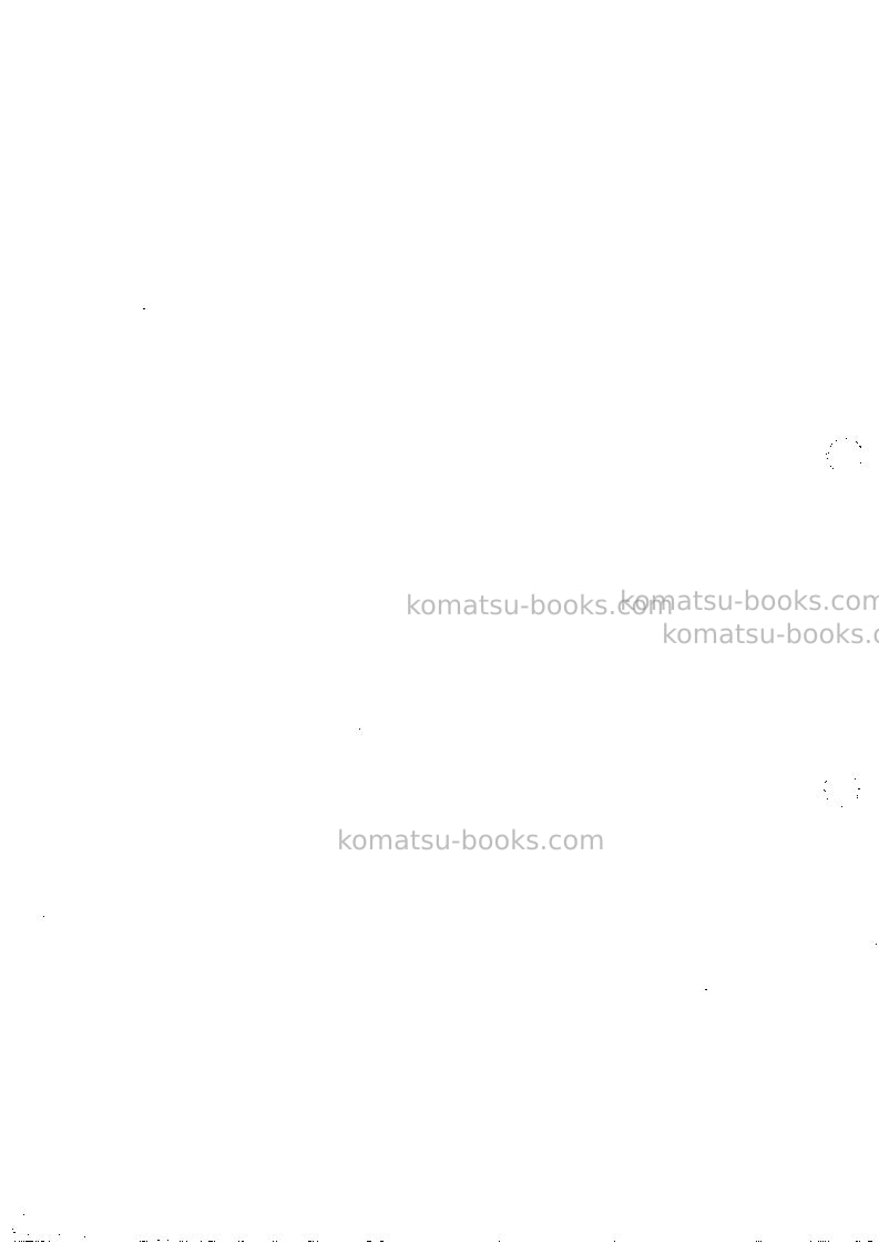 Komatsu pc8000-1deu Operation manual cover Page 2