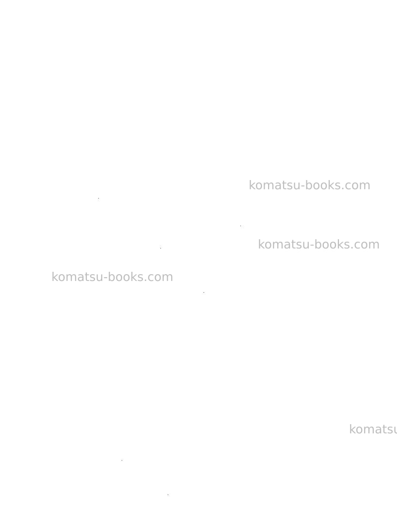 Komatsu wa900-1jpn Operation manual cover Page 2 Komatsu wa900-1jpn Operation manual cover Page 2