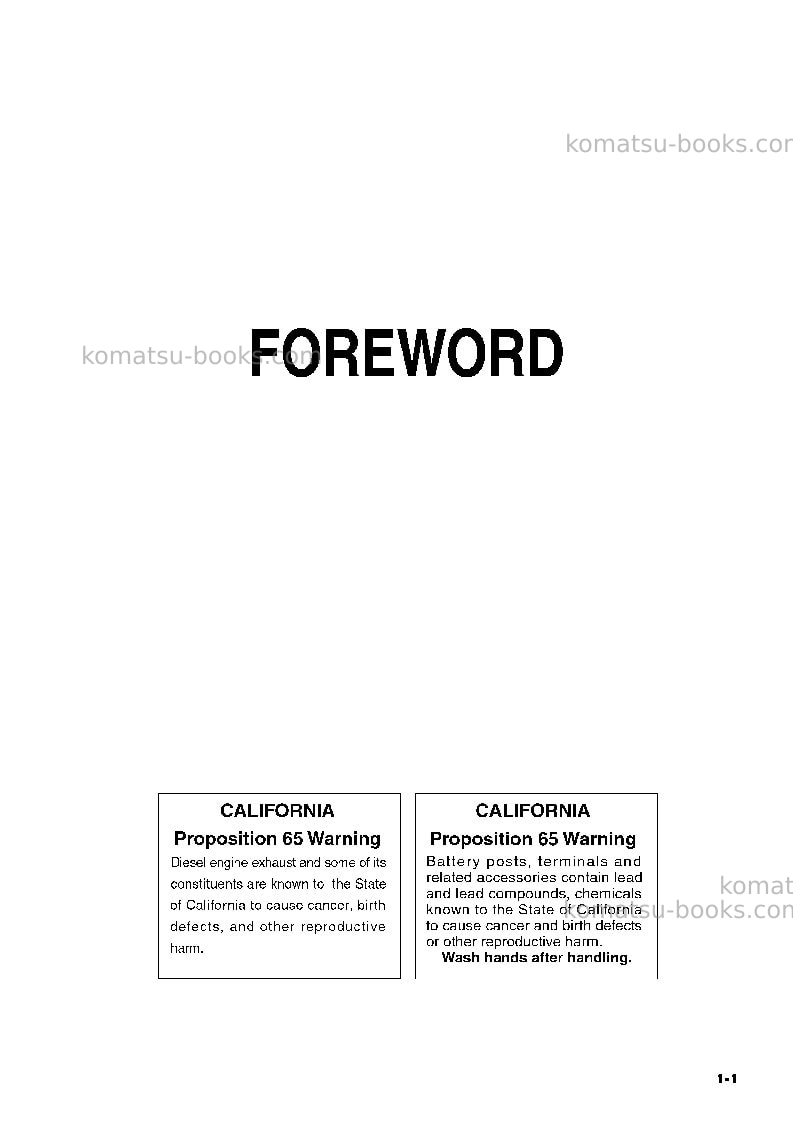 Komatsu d39px-21jpn Operation manual cover Page 2 Komatsu d39px-21jpn Operation manual cover Page 2