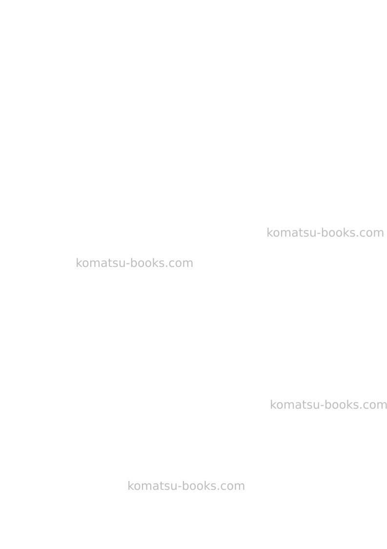 Komatsu saa4d95le-5jpn-for wa100m-6 Repair & maintenance cover Page 2