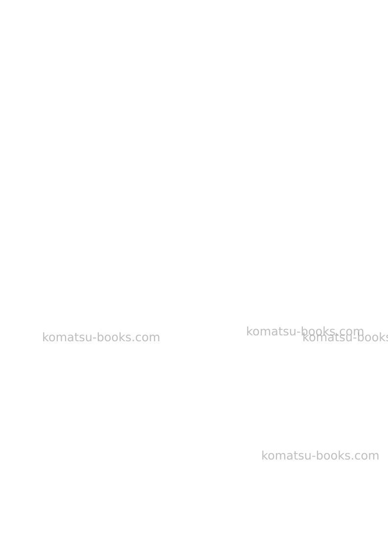 Komatsu pc550lc-8jpn-for turkey Repair & maintenance cover Page 2 Komatsu pc550lc-8jpn-for turkey Repair & maintenance cover Page 2