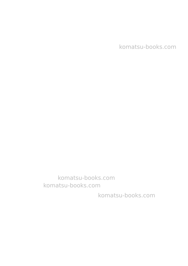 Komatsu wa480-6jpn-r Repair & maintenance cover Page 2 Komatsu wa480-6jpn-r Repair & maintenance cover Page 2