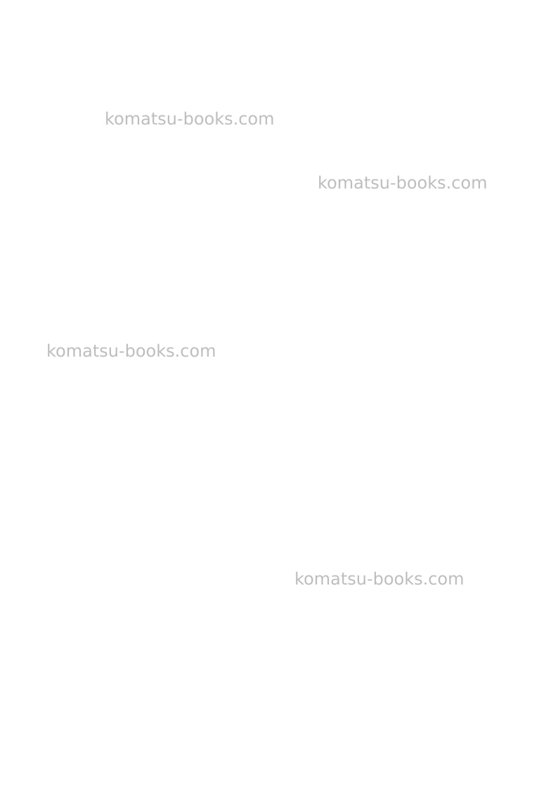 Komatsu gd655-7jpn Repair & maintenance cover Page 2 Komatsu gd655-7jpn Repair & maintenance cover Page 2