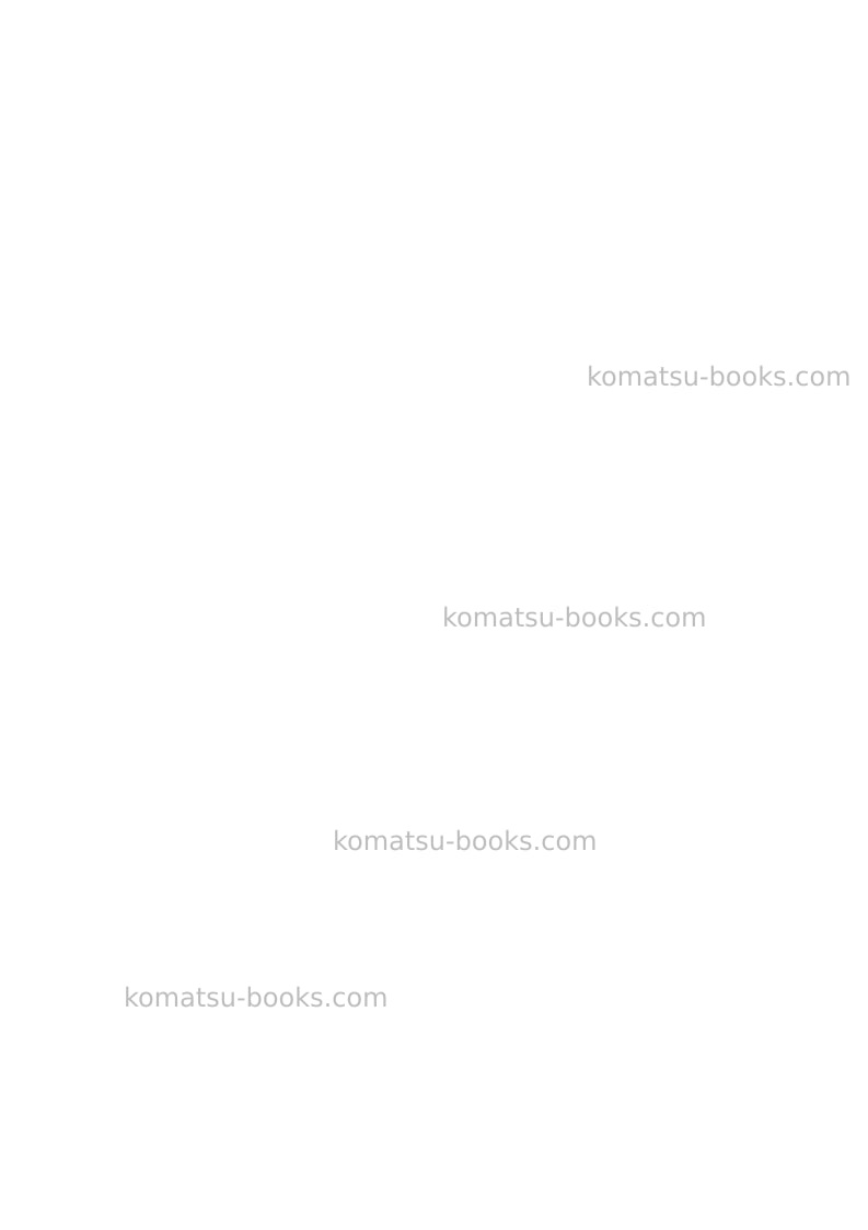 Komatsu pc340lc-7gbr-k Operation manual cover Page 2