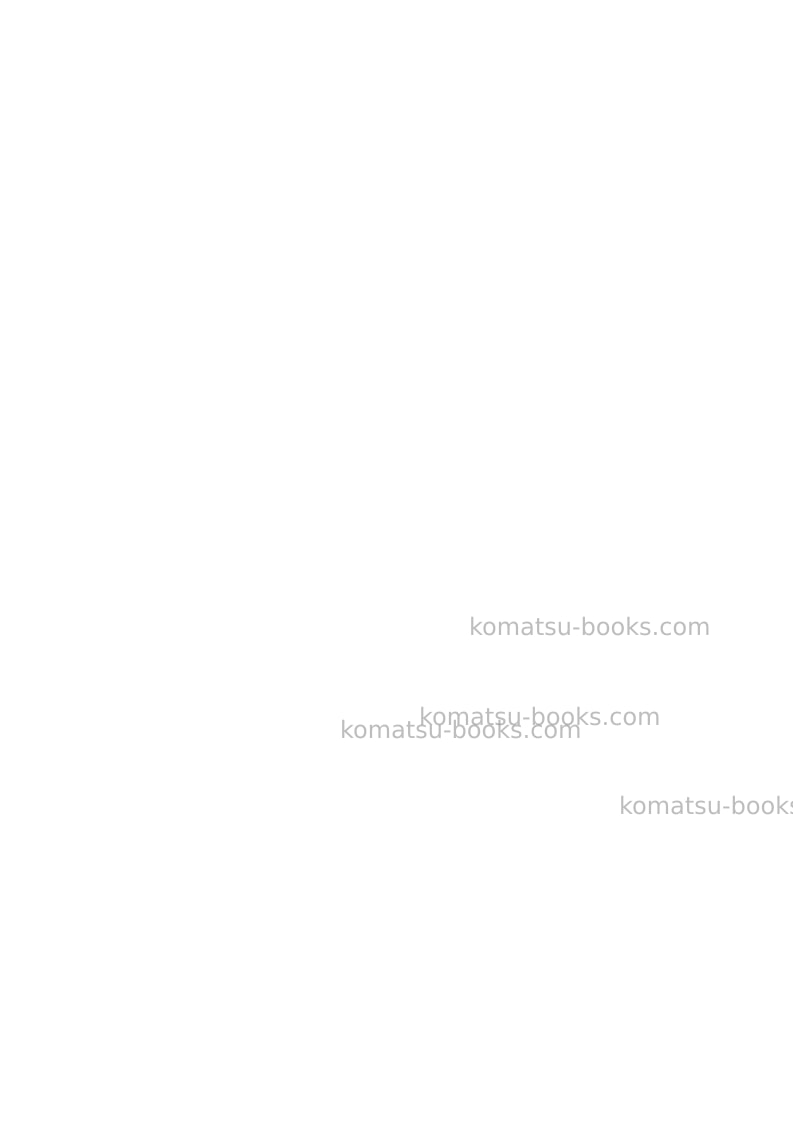 Komatsu pw130-7gbr-k Operation manual cover Page 2 Komatsu pw130-7gbr-k Operation manual cover Page 2